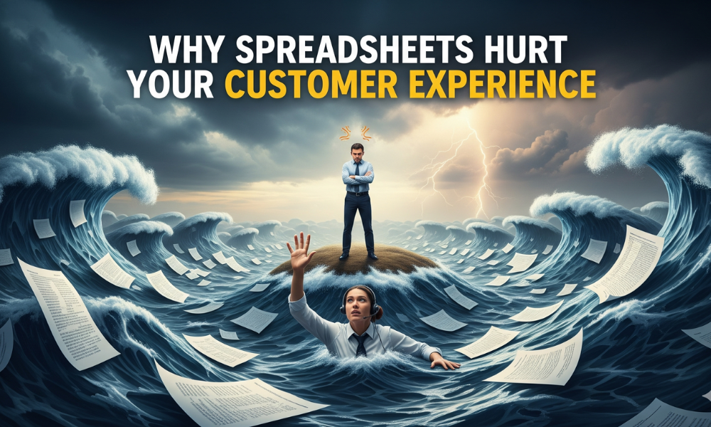 Why Spreadsheets Hurt Your Customer