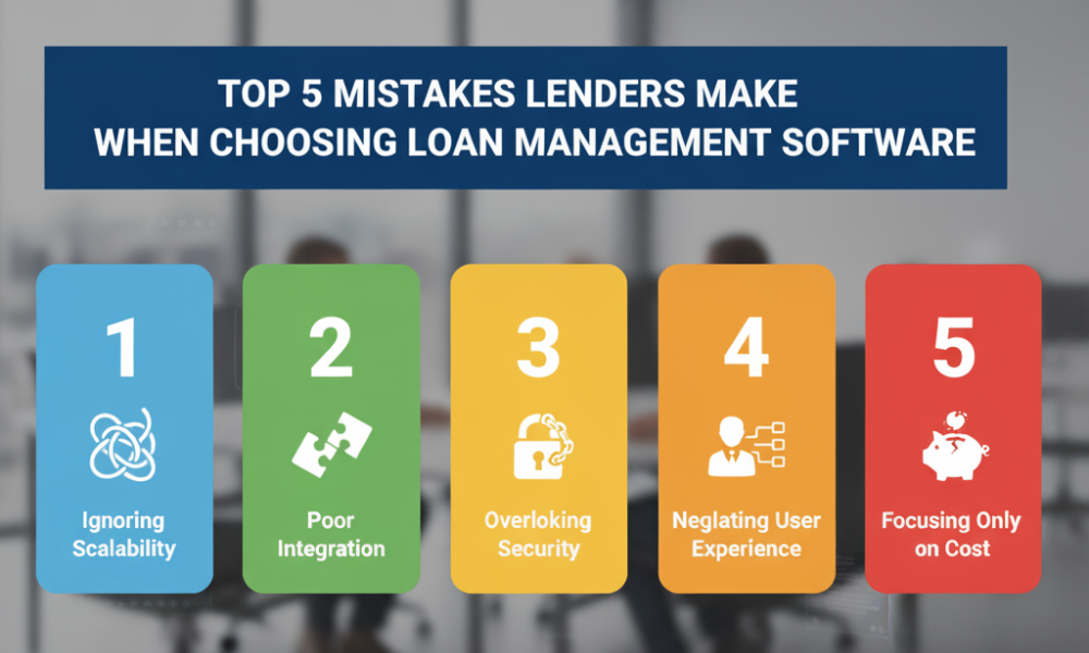 Top 5 Loan Software Selection Mistakes