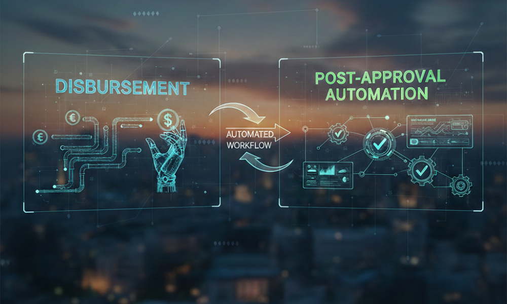 Disbursement & Post-Approval Automation