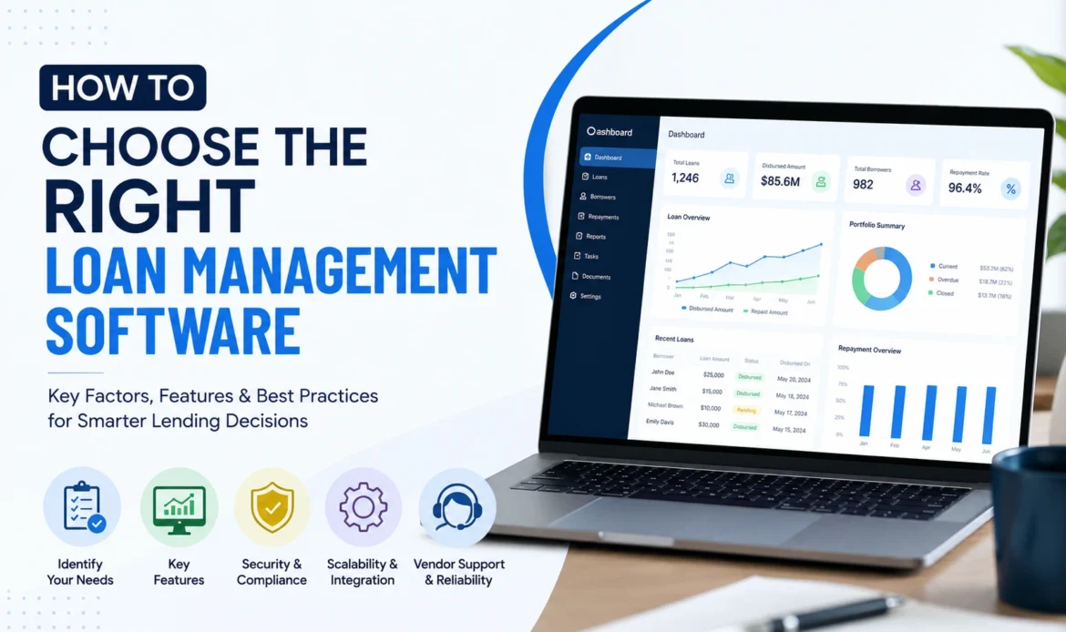 Choose the Right Loan Management Software