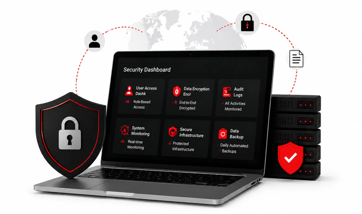 security dashboard of S&C